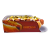 500 pçs Embalagem Hot Dog / Cachorro Quente - Linha Vermelha