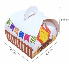 Embalagem Bolsinha Doces Finos - Festa Junina - Fogueira - Loja Steince