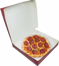 100 Embalagem Delivery Mini Pizza / Waffle / Crepe Frances / Tapioca - Personalizado - Loja Steince