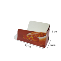 3000 pçs Embalagem MINI Hot Dog / Cachorro Quente / Lanches - Personalizado - Loja Steince