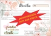 Bloco de Recibos 100 fls 10x14 Linhas Personalizado