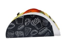1000 pçs Embalagem Suporte para Pastel / tapioca - Linha Black - comprar online