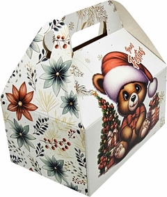 Maletinhas Surpresa Mini Presente Natal Urso Noel na internet