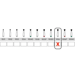 Ponta Diamantada Cone Invertida KG Sorensen FG| KG Sorensen - comprar online