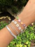 Pulseira malha grossa folheado a ouro e prata - loja online