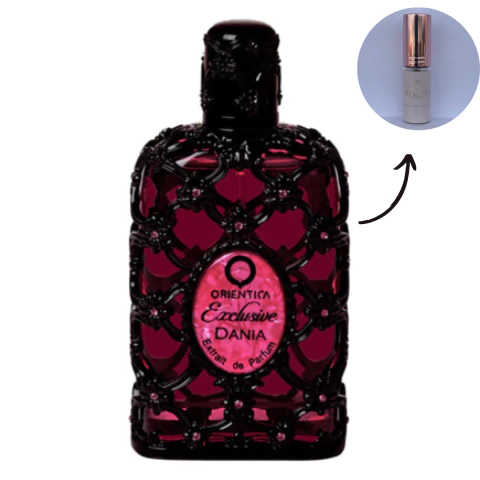 Decant / Fracionado - Perfume árabe Dania Orientica Extrait de Parfum Luxury Collection Exclusive Feminino