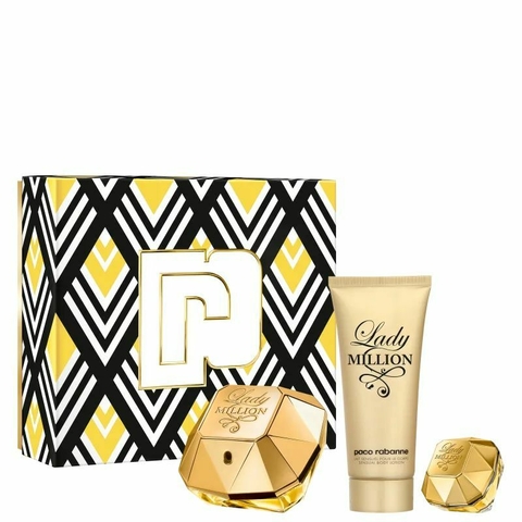 Kit Lady Million Paco Rabanne Feminino