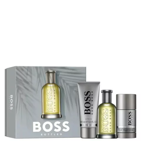 Kit Boss Bottled Hugo Boss EDT Masculino