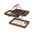 Terrace Jewelry 3 Tray Nogal - ORGANIZZA