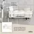 Flex adhesive bin white