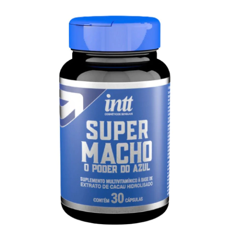 SUPER MACHO CÁPSULAS POTENCIALIZADOR MASCULINO - INTT