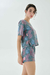 Remera Crop Top Rita - tienda online