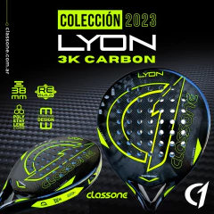 Paletas Padel Paddle Class One Lyon Full carbon + Regalos! - POINTSPORTS