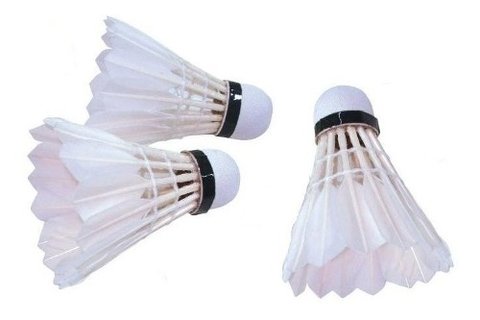 Plumas De Ganzo Sixzero Badminton X 3