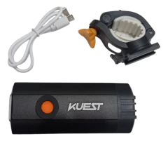 Luz Delantera Kuest Bici 800 Lum Recargable Water Resis P-1