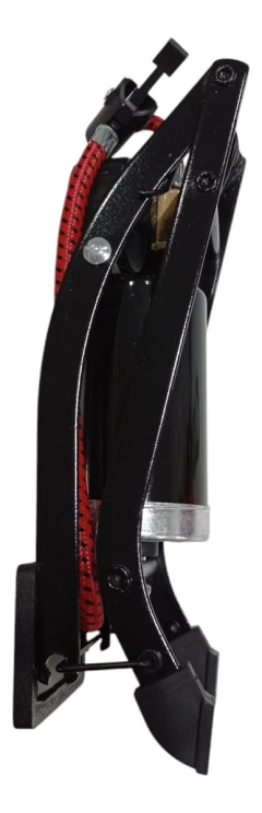 Infladore De Pie Bici Moto Con Manometro Monocilindro P-1 - POINTSPORTS