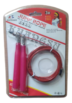 Cuerda Soga Saltar Profesional Salto Boxeo Crossfit Gym P-1 - comprar online