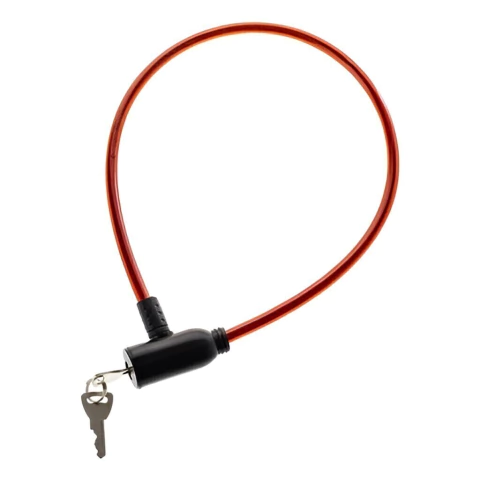 Linga Cadena Bicicleta Acero Enfundado Llaves 8mm X 60cm P-1