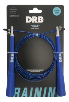 Cuerda Salto Drb Cable Acero Con Destorcedor Crosfit Gym P-1 - comprar online