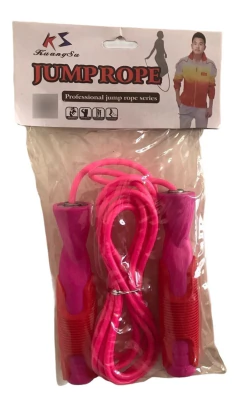 Cuerda Soga Salto Profesional Gym Fitness Antideslizante P-1 - comprar online