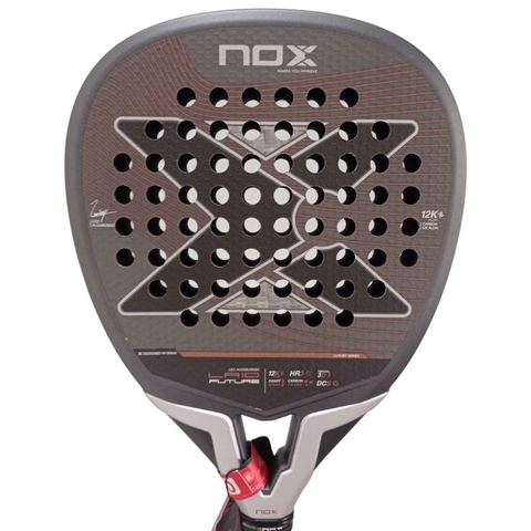 Paleta Padel Paddle Nox LA10 Future Leo Augsburger + Regalos!