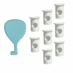 Antivibradores Balanceador Paleta Padel Paddle Class One X 8 en internet