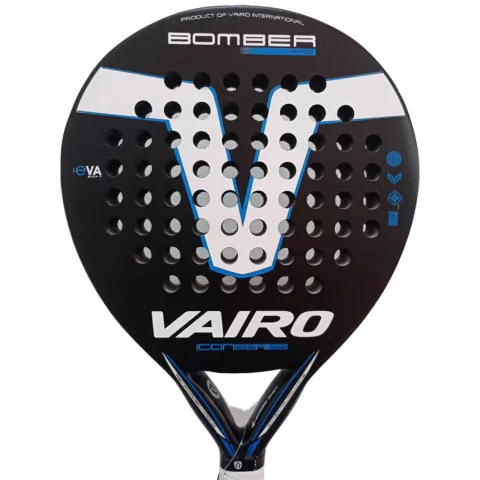 Paleta Paddle Padel Vairo 8.3 Bomber Pro + Funda!