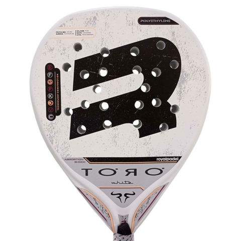Paleta Paddle Royal Padel Toro Blanca + Regalos!