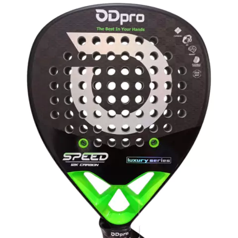 Paleta Padel Paddle Odea Od Pro Speed Luxury 12k + Regalos