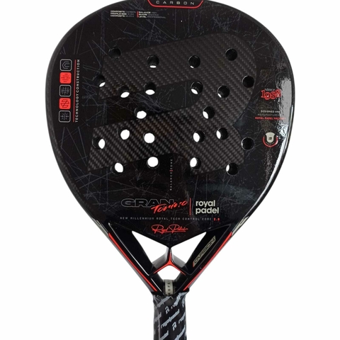 Paleta Paddle Royal Padel Torino Carbon + Regalos - comprar online