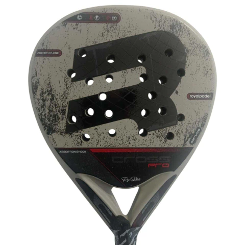 Paleta Padel Paddle Royal Super Cross Pro Rugosa + Regalos - comprar online
