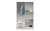 Placard Dakar Mz | 4 Puertas, 2 Cajones | Madera Melamina de Estilo moderno - comprar online