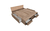 Plataforma Benethon 160 | 4 Cajones, 2 Puertas batientes, Zapateros y Estante fijo | Estructura de madera - comprar online