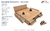 Plataforma Benethon 160 | 4 Cajones, 2 Puertas batientes, Zapateros y Estante fijo | Estructura de madera