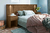 Respaldo Cabecera Cama Matrimonial Bourbon | con 2 Mesas de Luz acopladas y 2 Cajones - tienda online