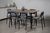 Comedor Fiore | Mesa de Madera y 6 Sillas Tapizadas | Compacto, Elegante y Funcional [Transf. de $337.000] - América Muebles