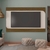 Panel Elegance para Tv | Soporta Tv hasta 86" | Color Pino/Blanco combinados 200x136cm - tienda online