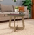 Mesa de Centro Jazmín | Mesa madera refinada | Color Roble | Elegancia Clásica y Funcionalidad - América Muebles