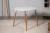 Comedor Noa | Mesa Redonda y 4 Sillas tapizadas | Minimalista y Elegantes
