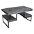 Mesa Fargo | Mesa de Madera de Eucalipto y Caño 30/30 | de Diseño Industrial para Exteriores o Bares en internet