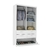 Ropero Premium de 120x210 | Placard con Espejo, abertura de pistón a gas, ruedas y patas | Diseño amplio y elegante en internet