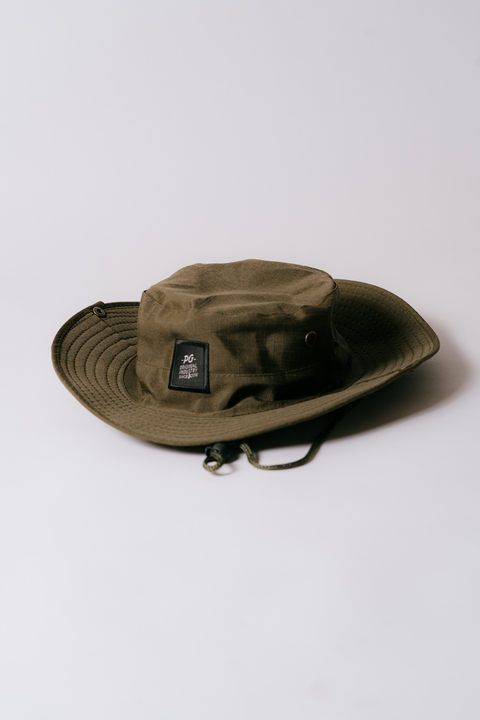 GORRO AUSTRALIANO VERDE MILITAR - comprar online