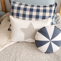 Almohadon cuadros picnic - tienda online