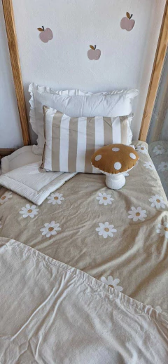 ACOLCHADOS DE TUSOR ESTAMPADO en internet