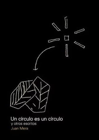 Un Circulo Es Un Circulo - Juan Mera - Editorial Nobuko Diseño