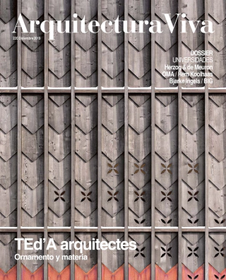 ARQUITECTURA VIVA 220 TEd'A arquitectes Ornamento y materia