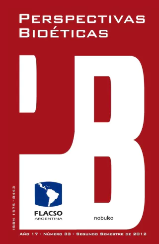 PERSPECTIVAS BIOETICAS Nº 33 - Editorial Nobuko Diseño