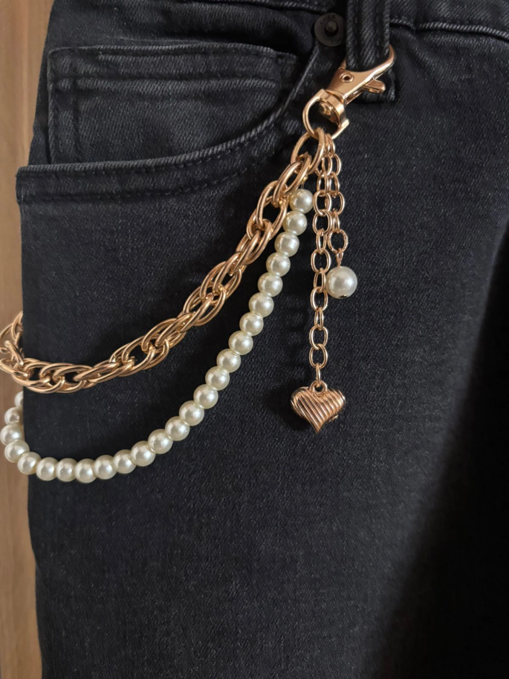 Colgante para Jean Rocky oro