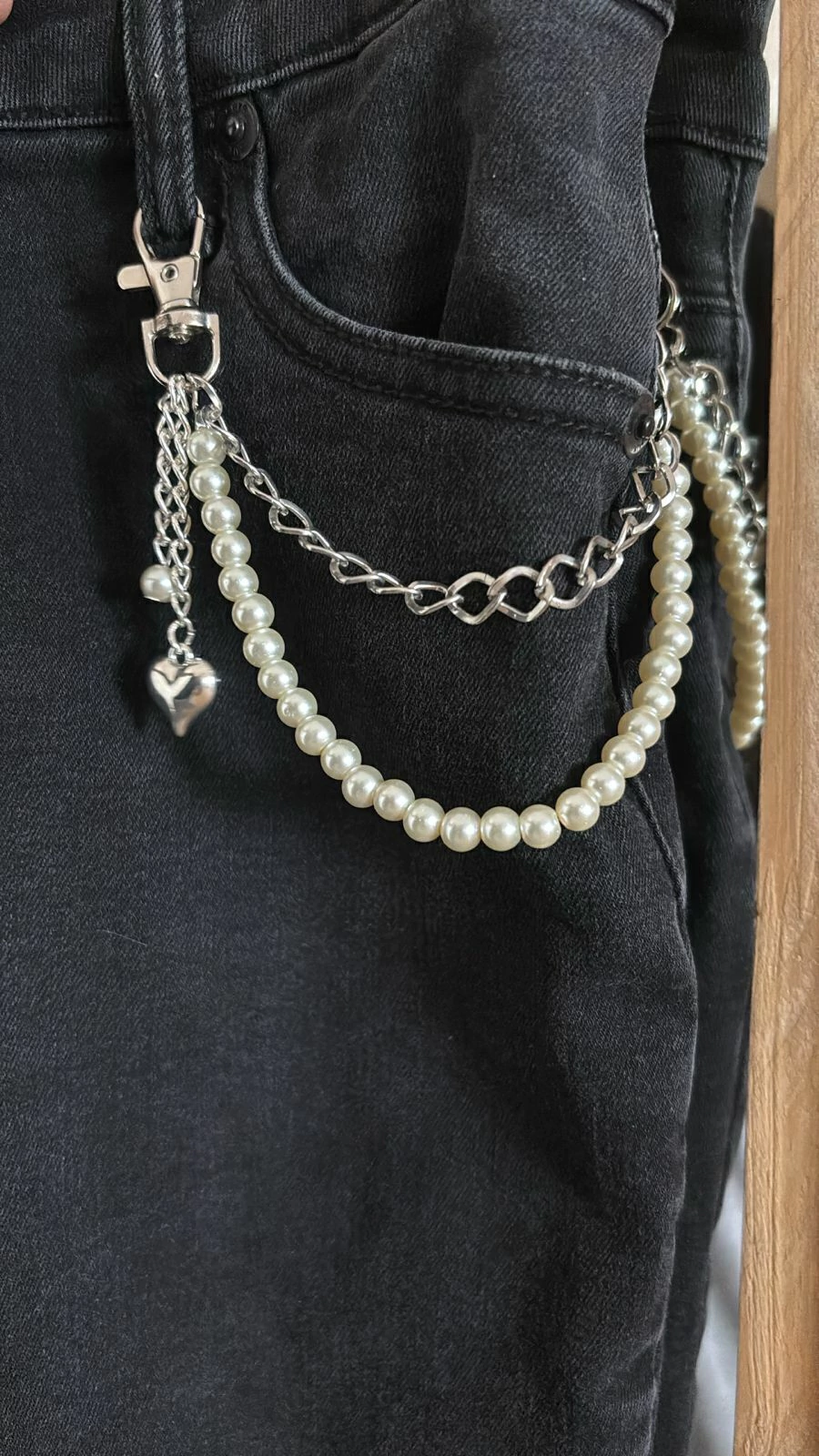 Colgante para Jean Rocky plata
