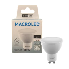 LÁMPARA DICROICA LED 5W MACROLED - comprar online